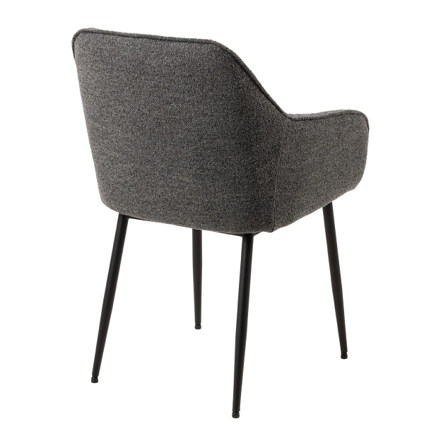 Krzesło Brooke antracytowe Monza - ACTONA